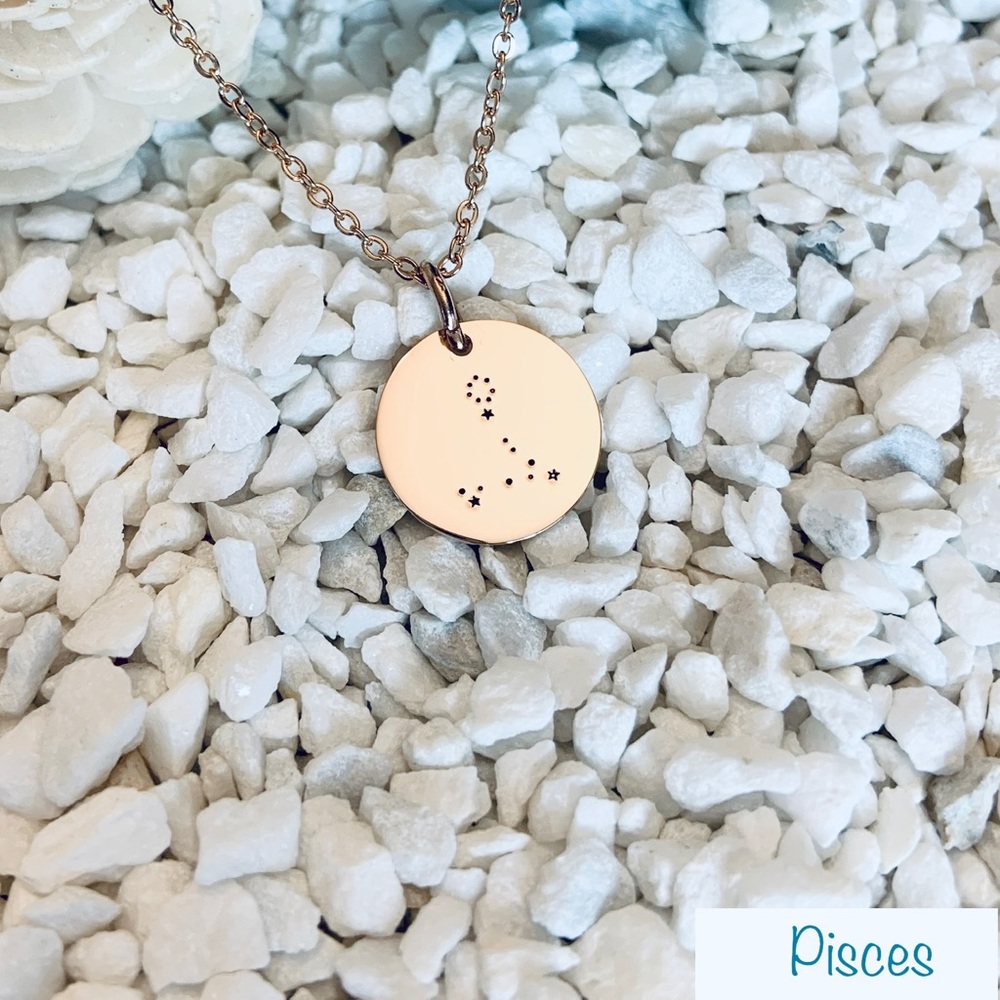 zodiac pendant necklace
